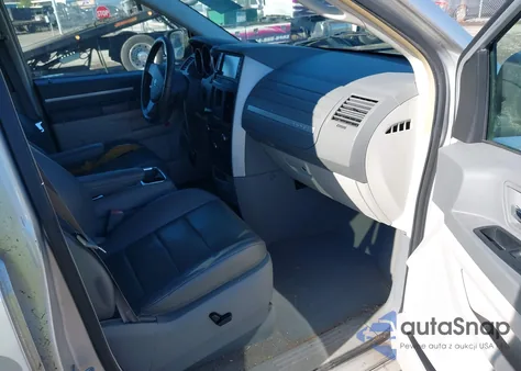 2008 Dodge Grand Caravan Sxt из США, поврежденный, VIN 1D8HN54P78B119853